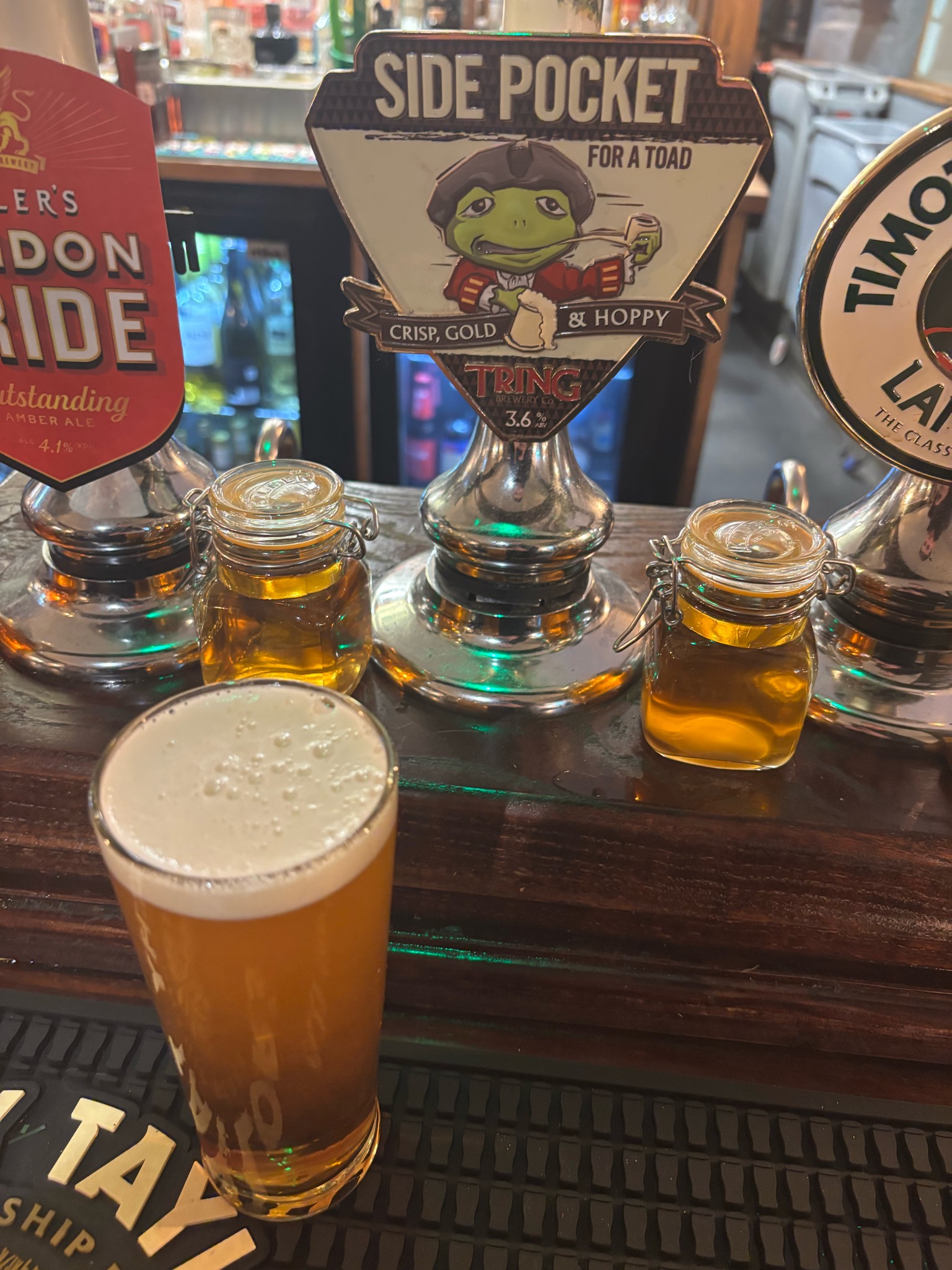 Side Pocket For A Toad, Tring Brewery