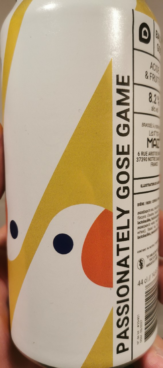 Passionately Gose Game, La P'tite Maiz'