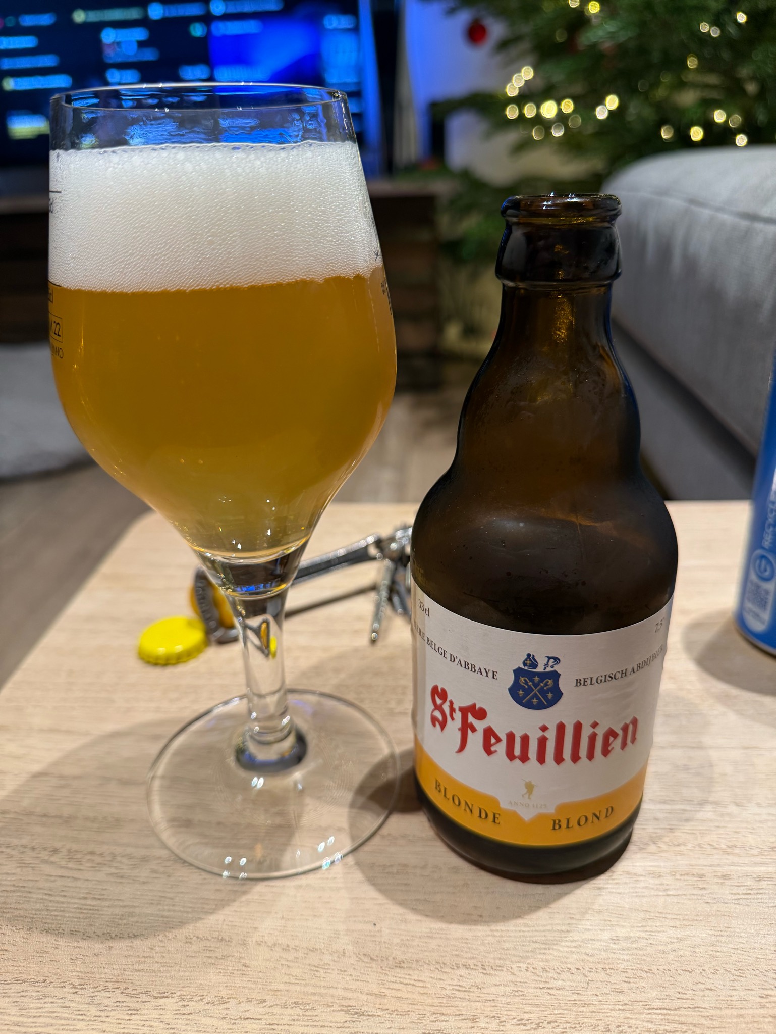 St-Feuillien Blonde | Blond, Belgium