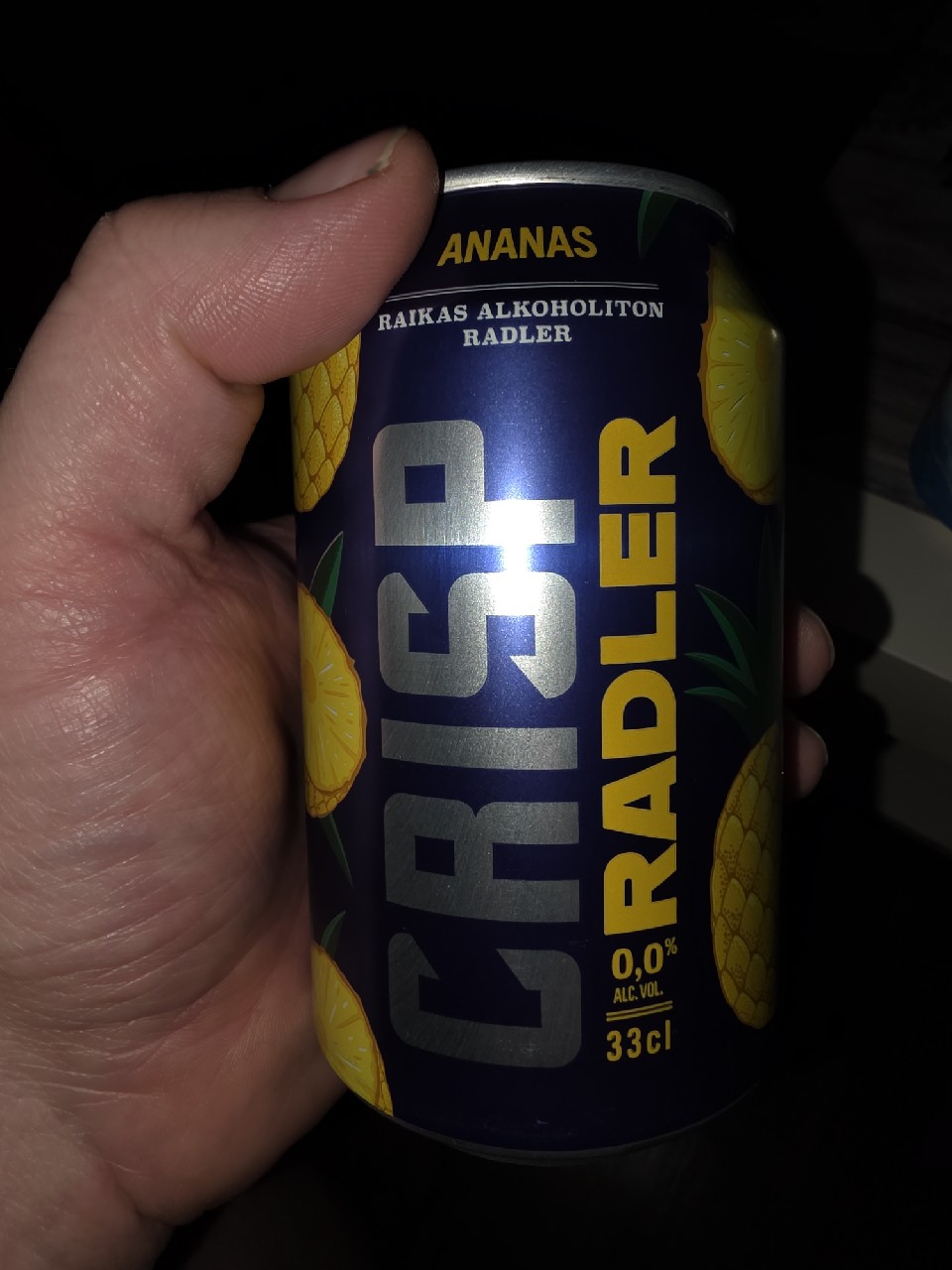 Crisp Radler Ananas, Finland