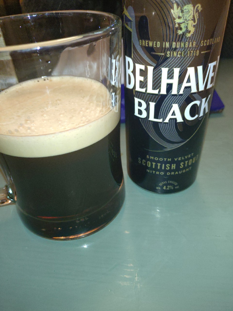 Black Scottish Stout, Belhaven Brewery (Greene King)