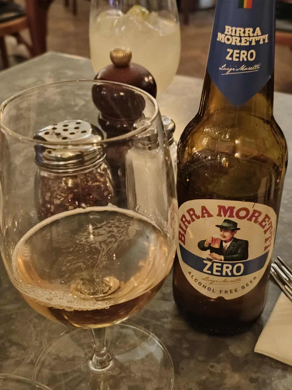 Birra Moretti Zero, Italy