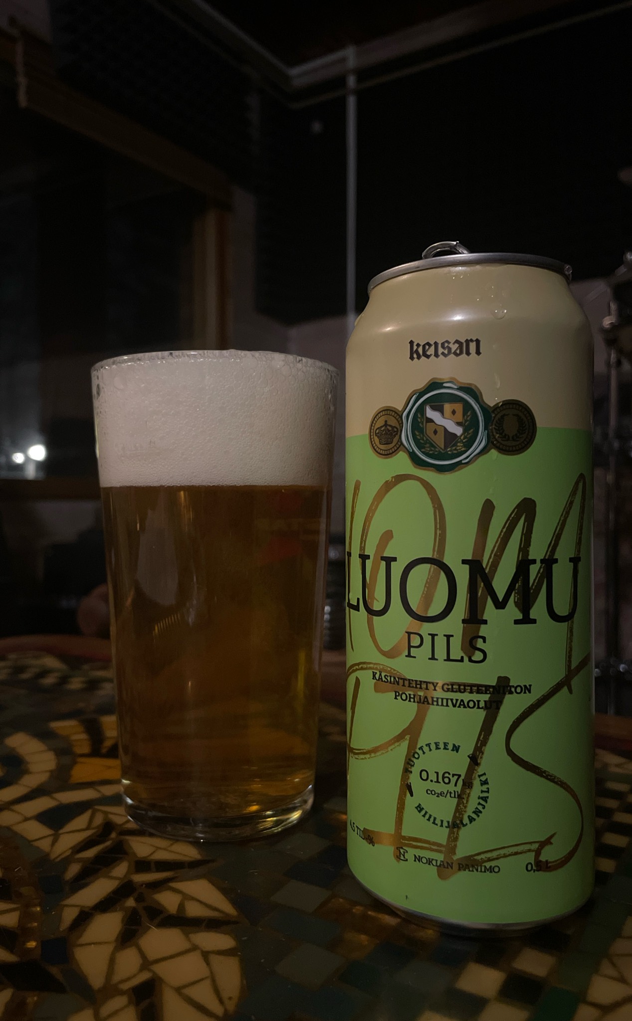 Keisari Luomu Pils, Finland