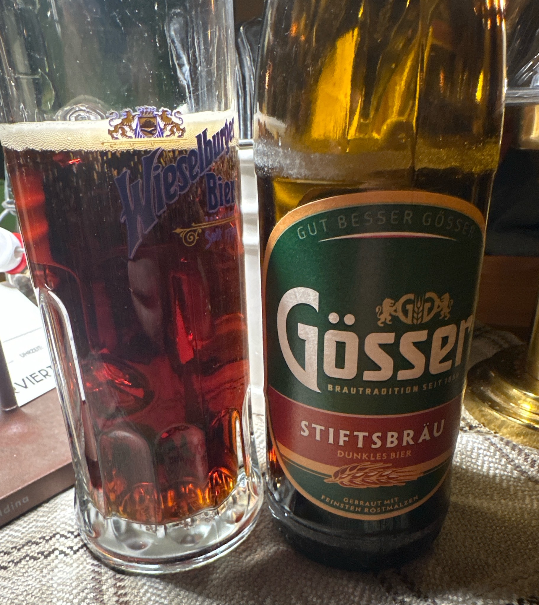 Gösser Brauschätze: Stifts-Zwickl Dunkel, Brauerei Göss