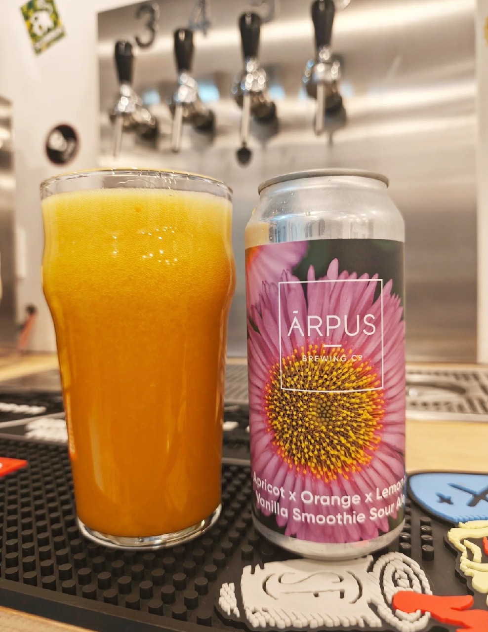Arpus Apricot x Orange x Lemon x Vanilla Smoothie Sour Ale, Ārpus Brewing Co.