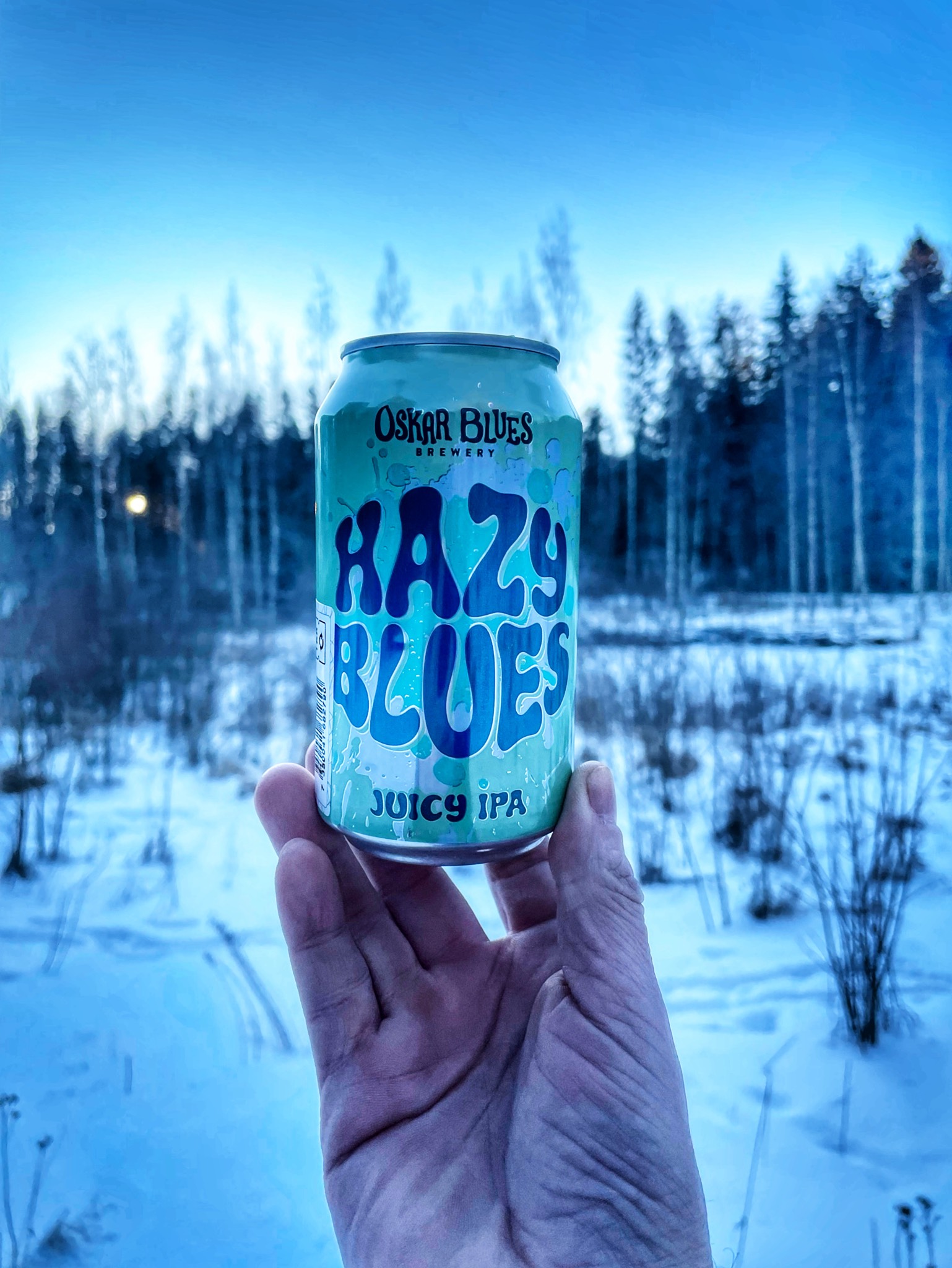 Hazy Blues, Oskar Blues Brewery