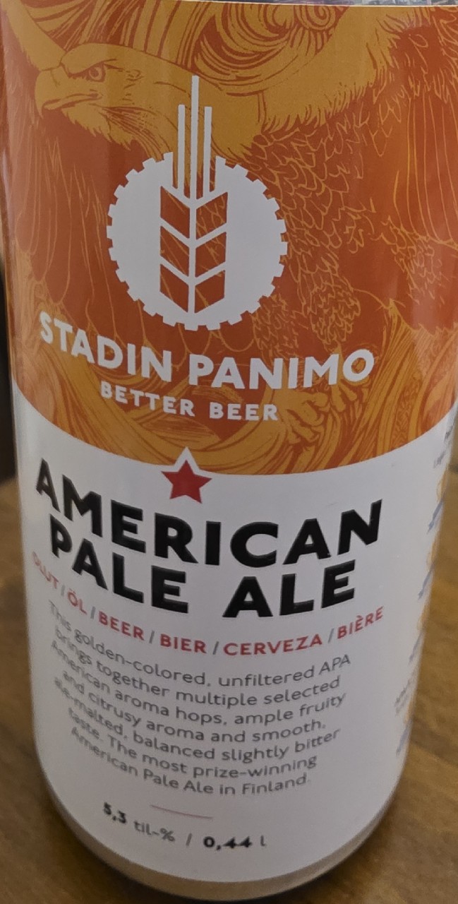 Stadin American Pale Ale 5.3%, Finland