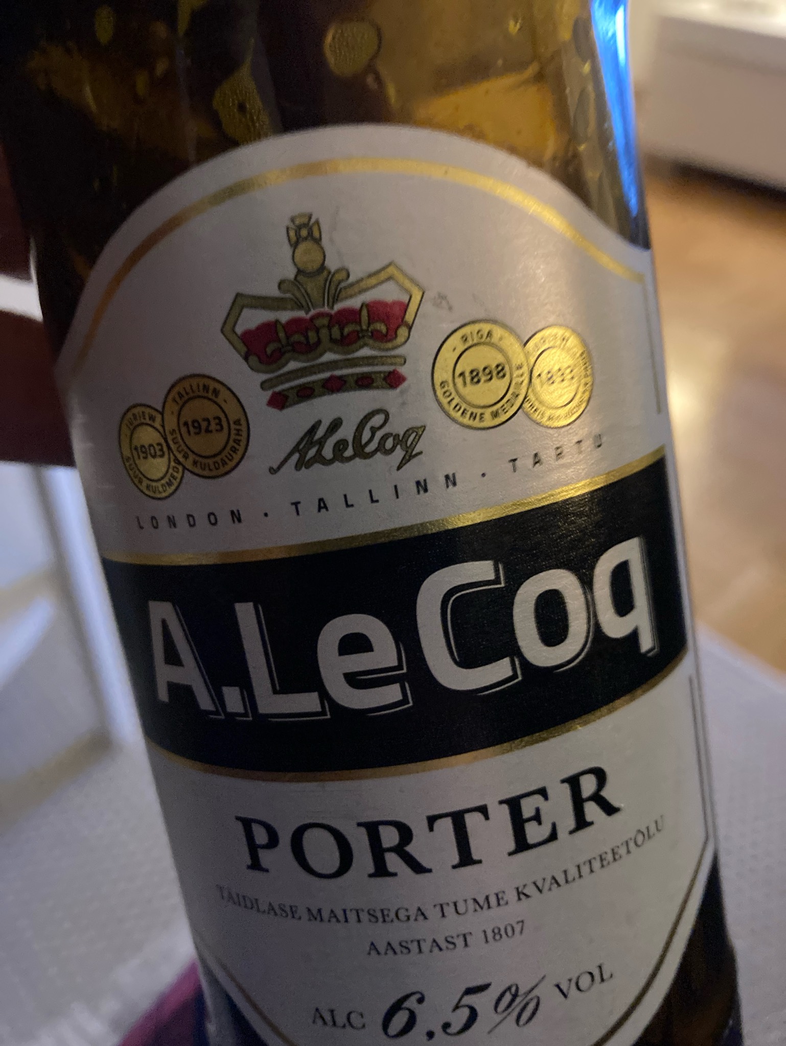 Porter, A. Le Coq (Olvi)
