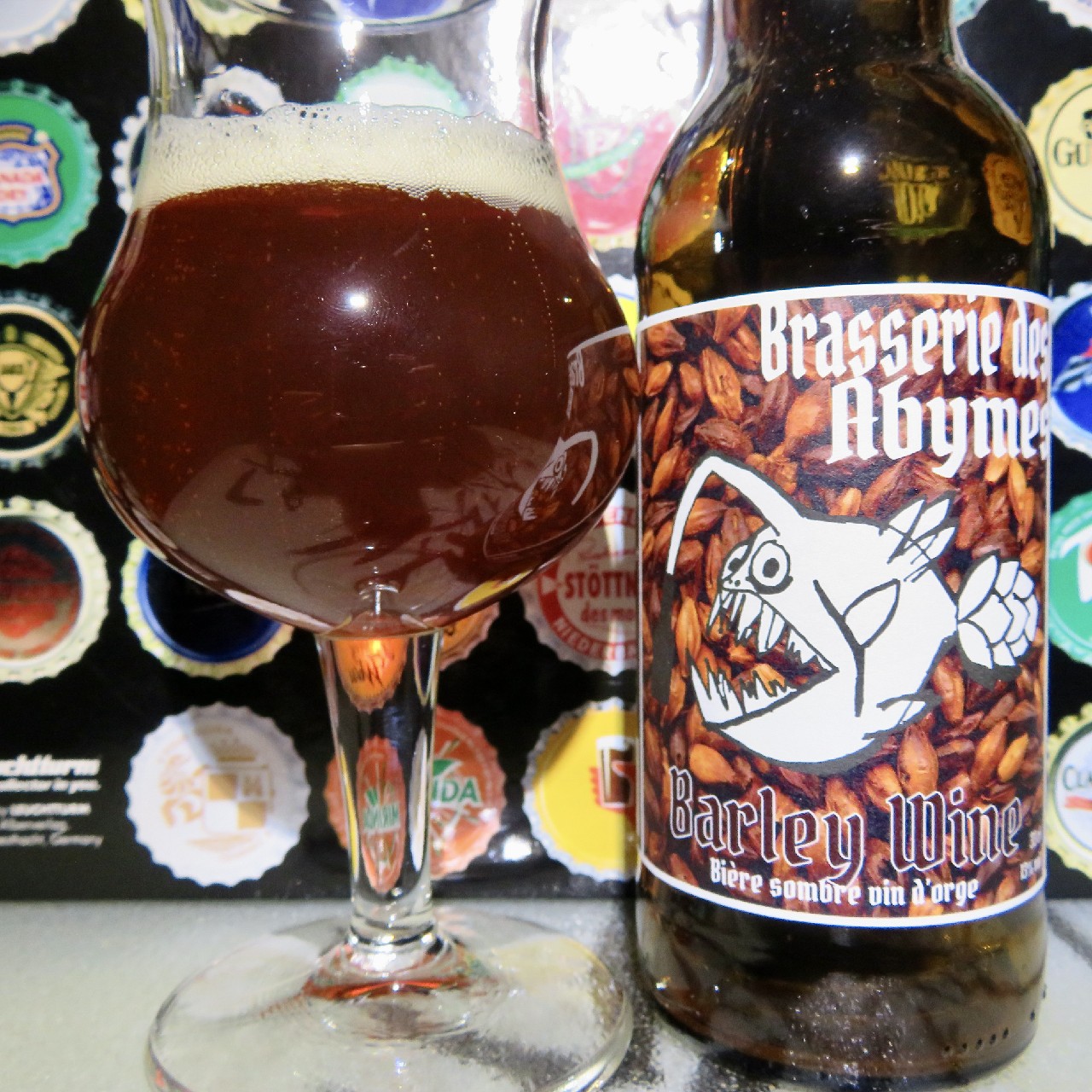 Barley wine des abymes, Brasserie Des Abymes