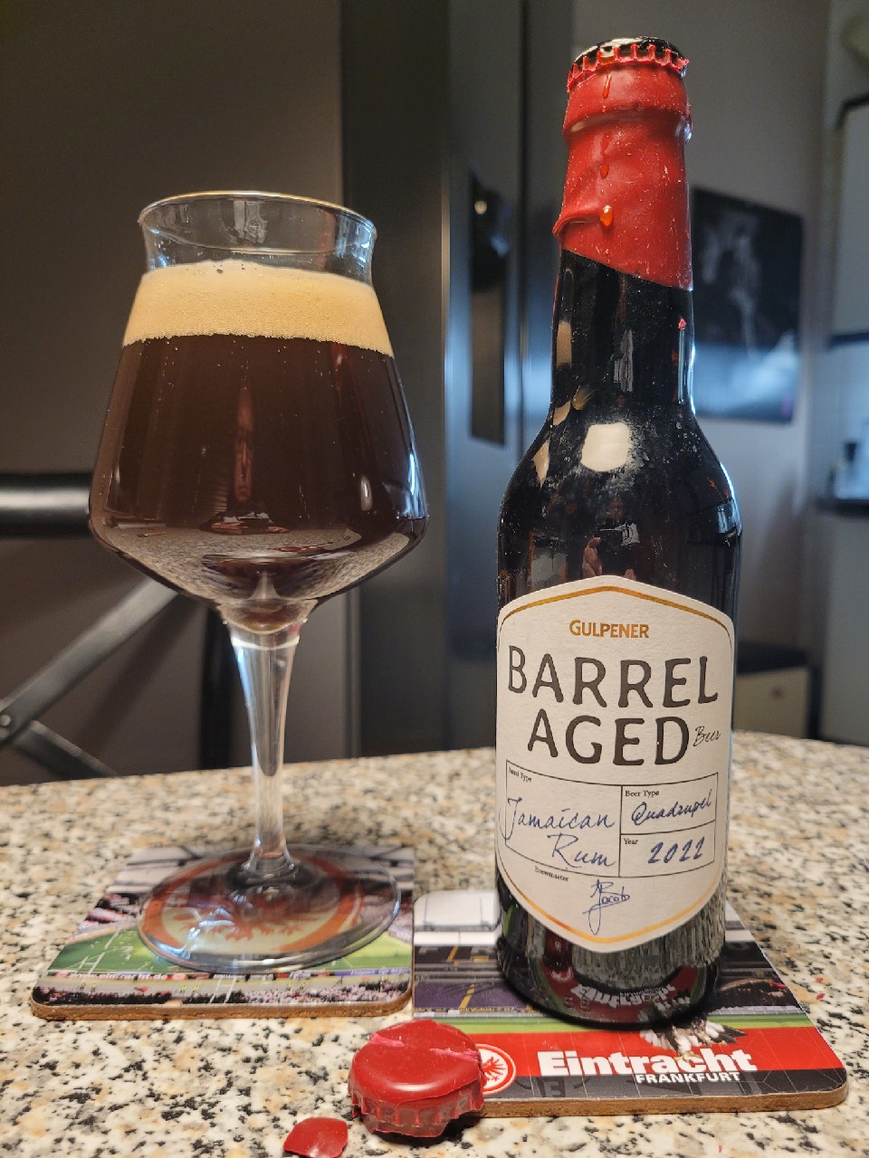 Barrel Aged Quadrupel Jamaican Rum 2022, Gulpener Bierbrouwerij
