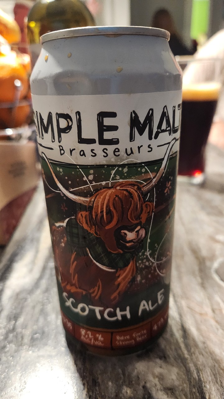 scotch ale, Simple Malt Brasseurs-Brasseurs Illimites