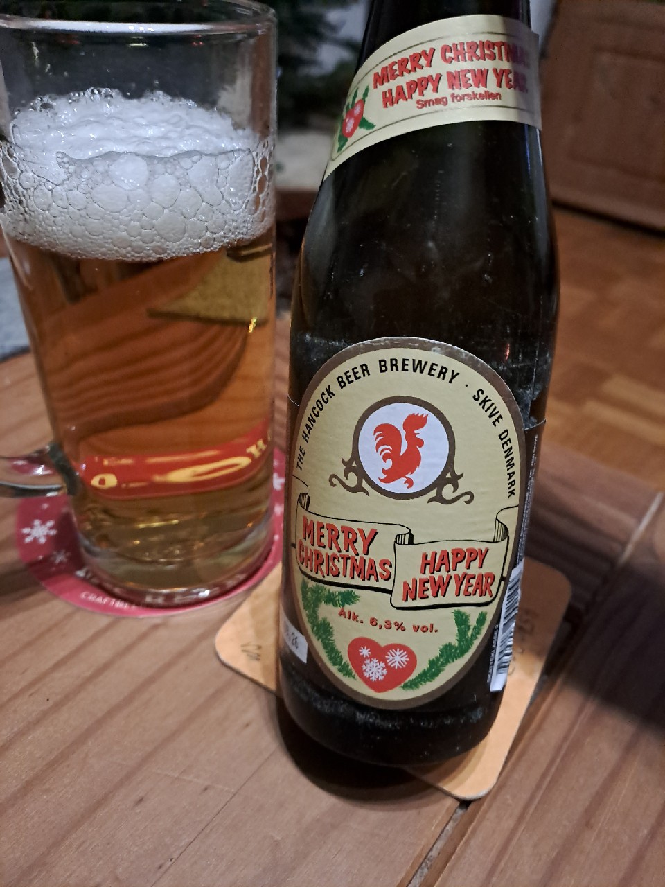 Merry Christmas Happy New Year, Hancock Bryggerierne