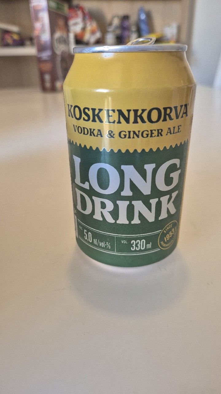 Koskenkorva Long Drink Vodka & Ginger Ale, Anora Group