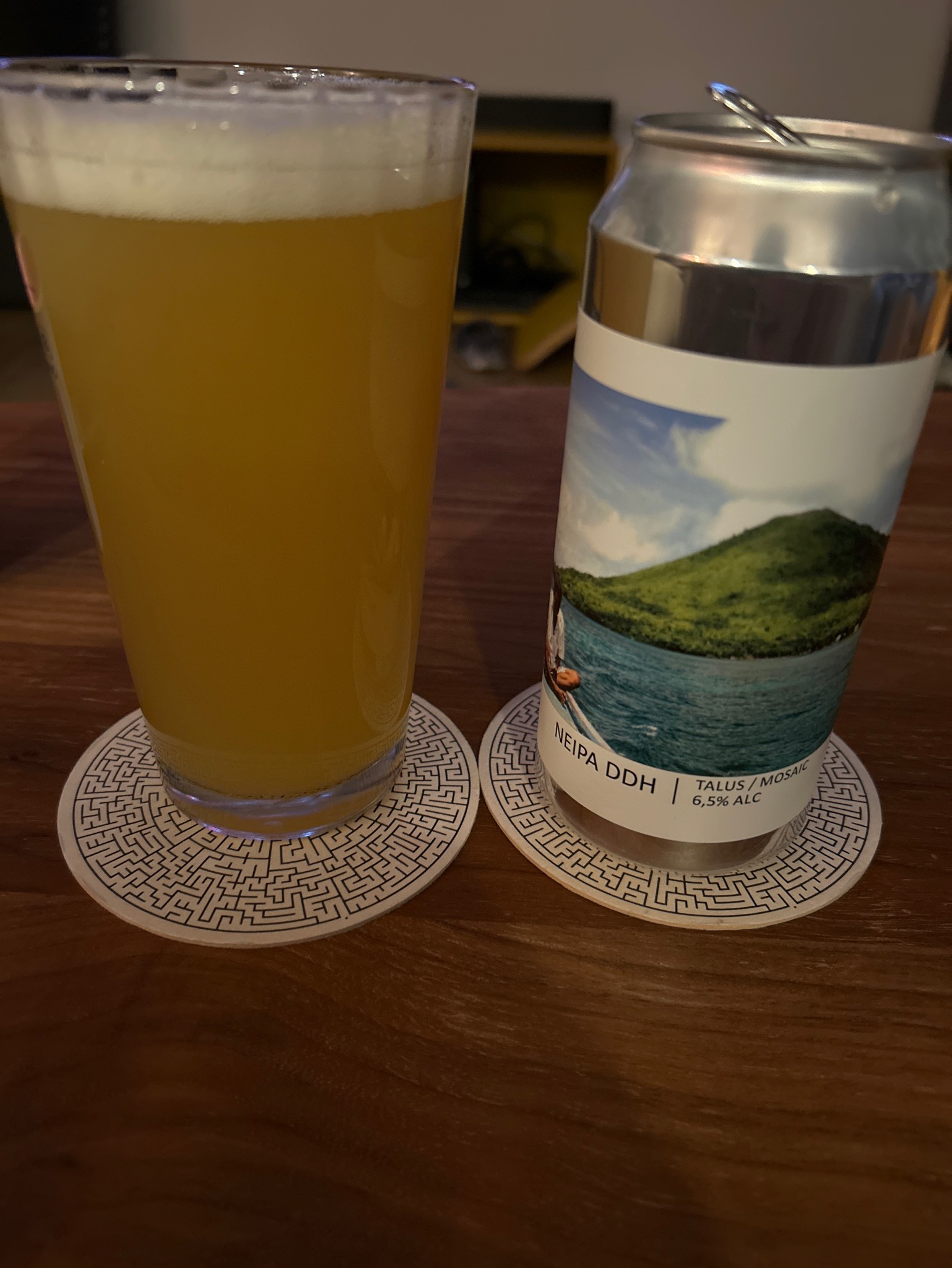 NEIPA DDH Talus / Mosaic, Brasserie Popihn