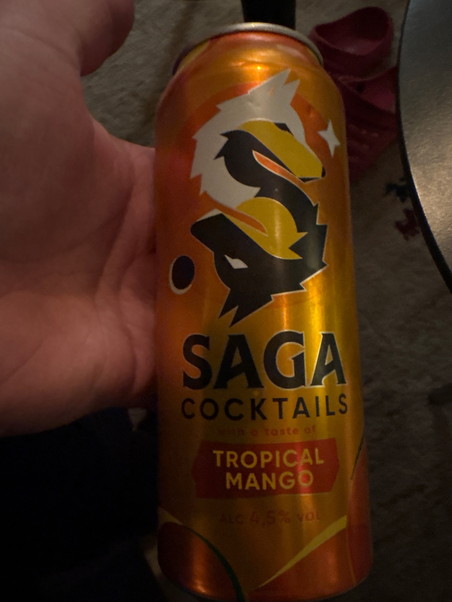 saga coctails tropical mango, Ringnes Bryggeri (Carlsberg Group)