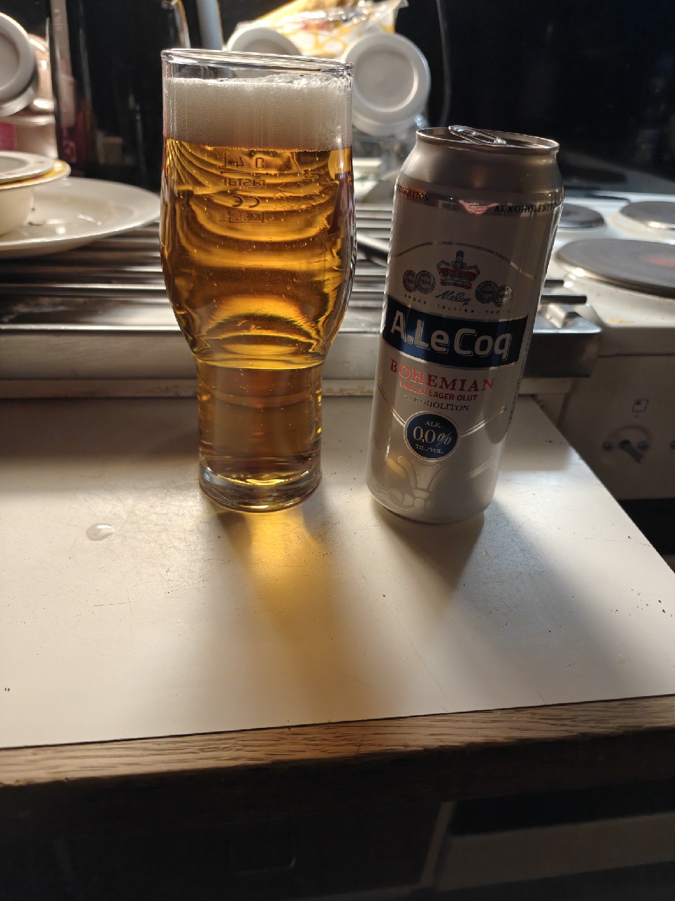 A.Le Coq Bohemian Pale Lager Beer Alcohol Free, Estonia