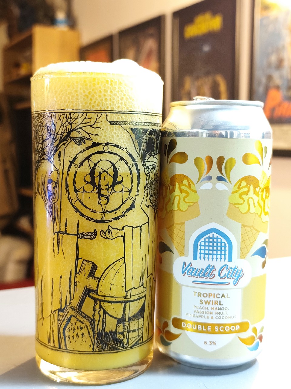 Tropical Swirl - Double Scoop, Scotland