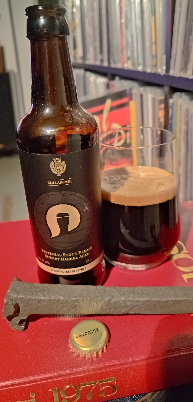 Pinterial Stout Please Sherry Barrel Aged, Finland