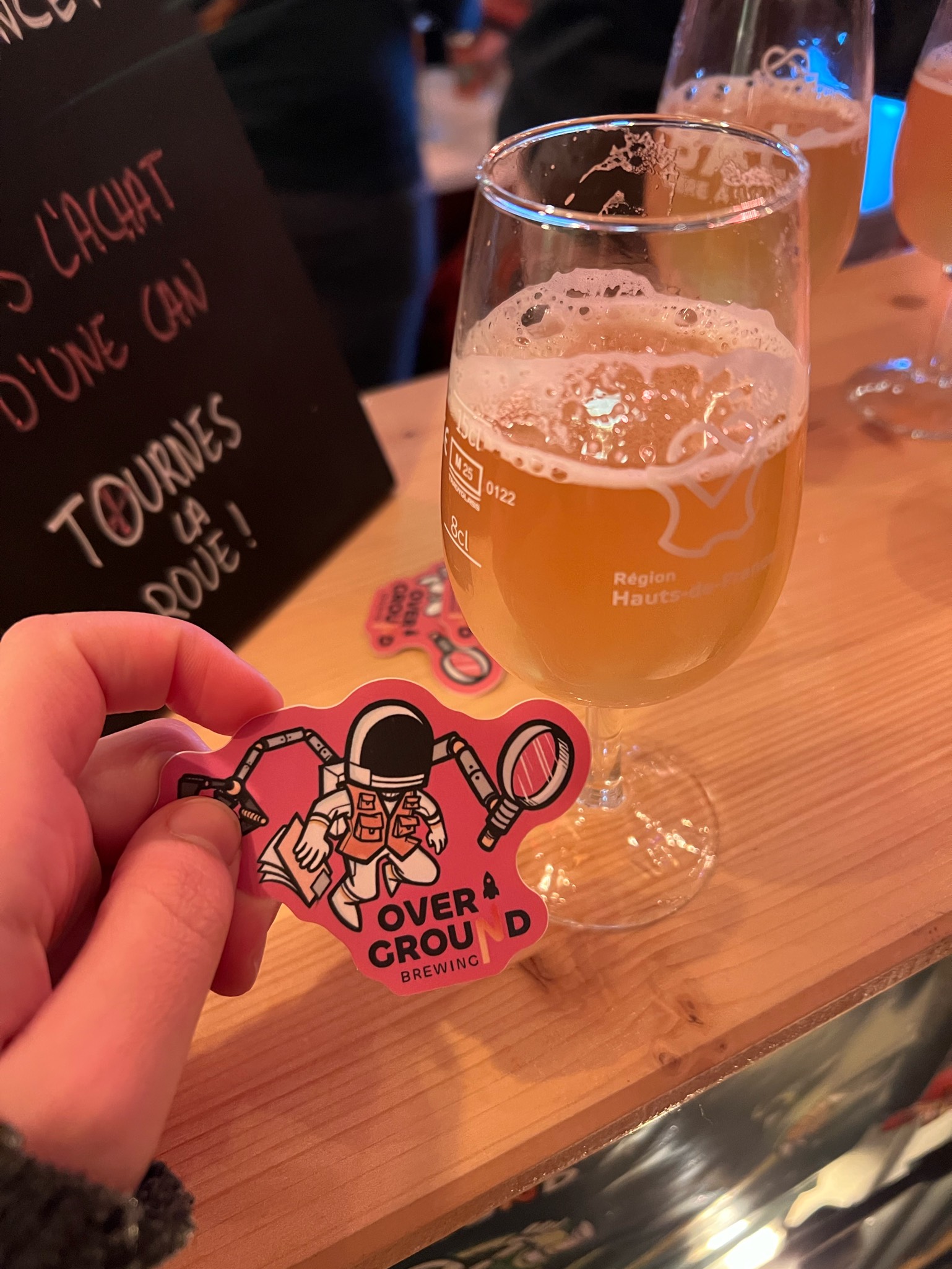 Seiza, Overground Brewing (Over Ground)