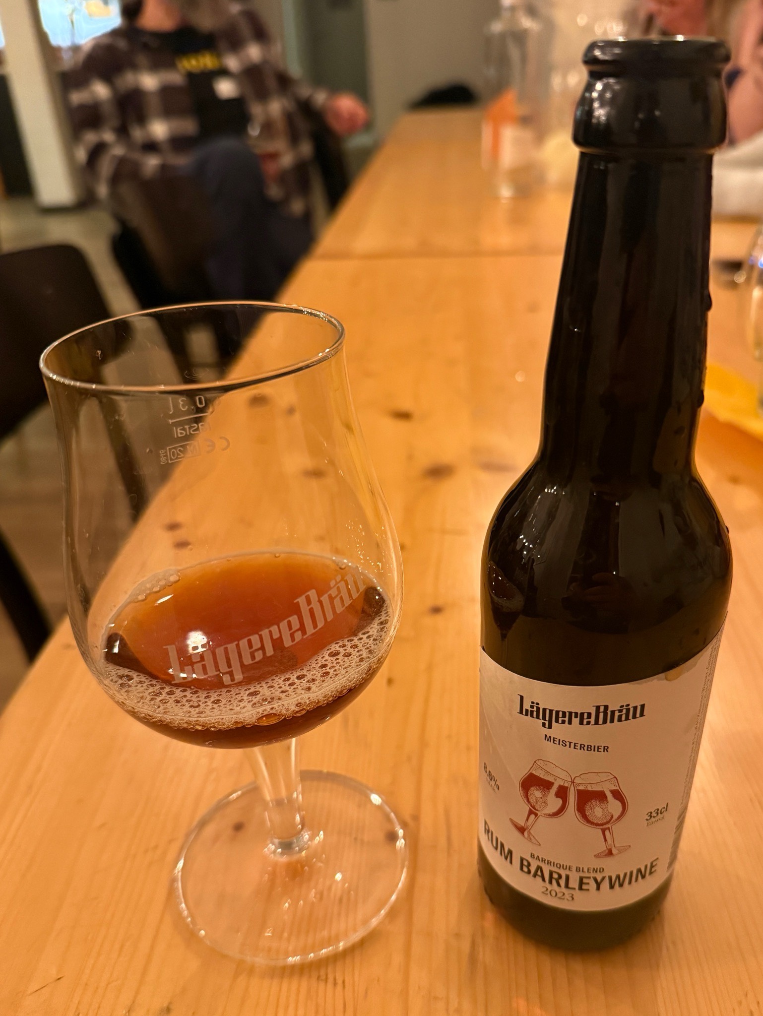 Barrique Blend Rum Barleywine 2023, LägereBräu