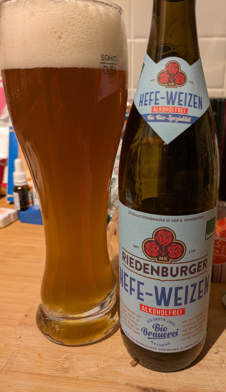 Riedenburger Hefe-Weizen alkoholfrei, Riedenburger Brauhaus