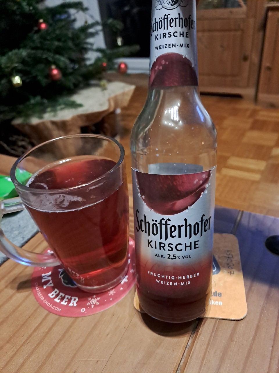 Schöfferhofer Weizen-mix Kirsche, Germany