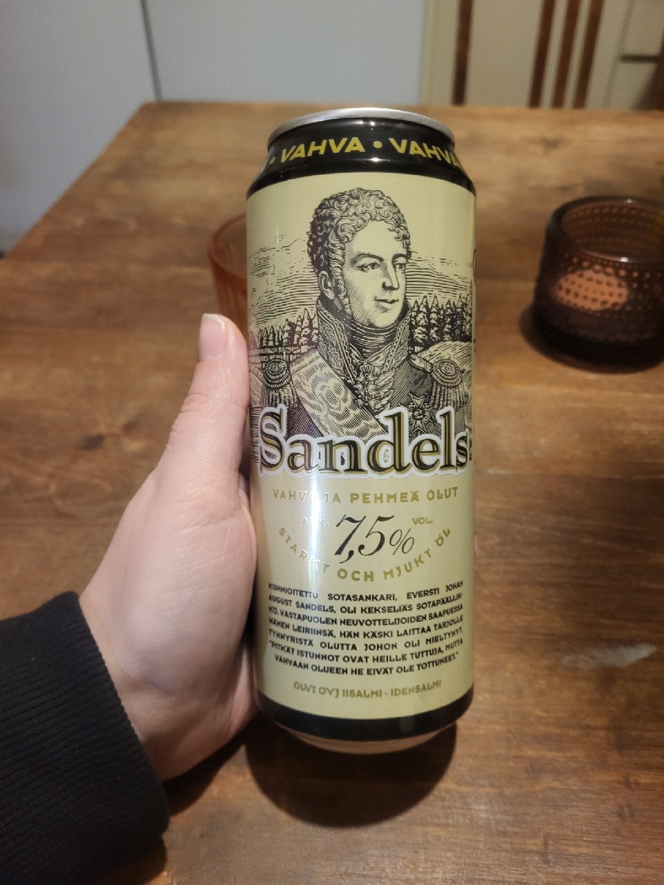 Sandels 7,5%, Finland