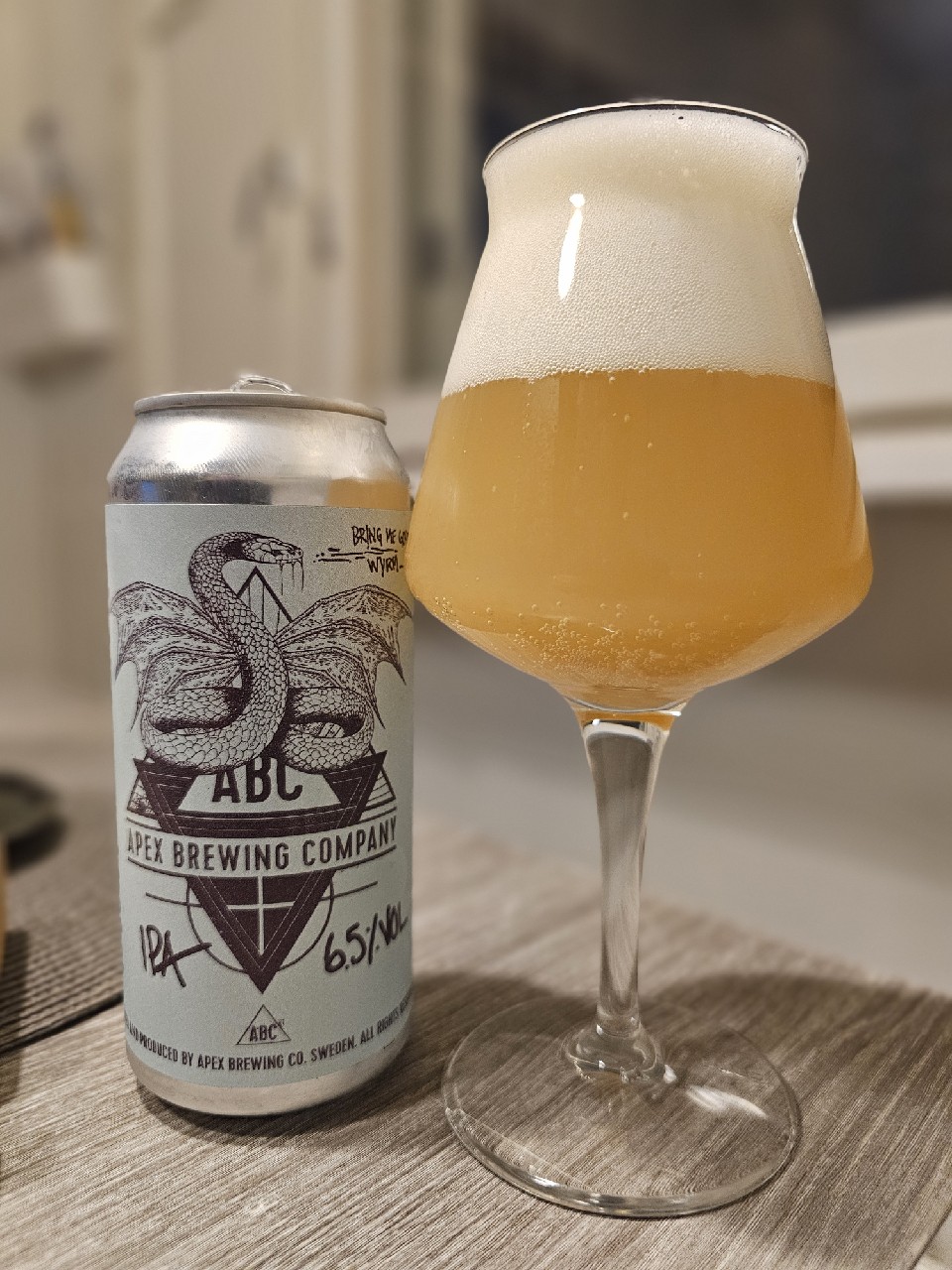 Wyrm Veil IPA, Apex Brewing Company