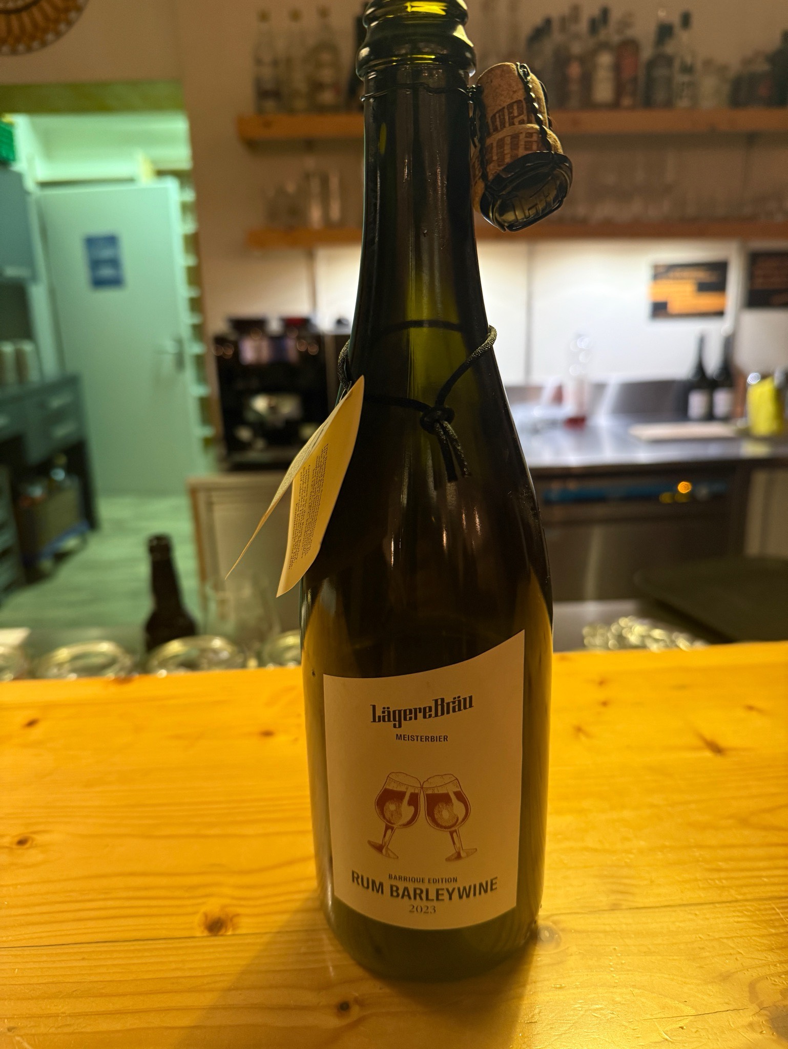 BARRIQUE EDITION RUM BARLEYWINE 2023, LägereBräu