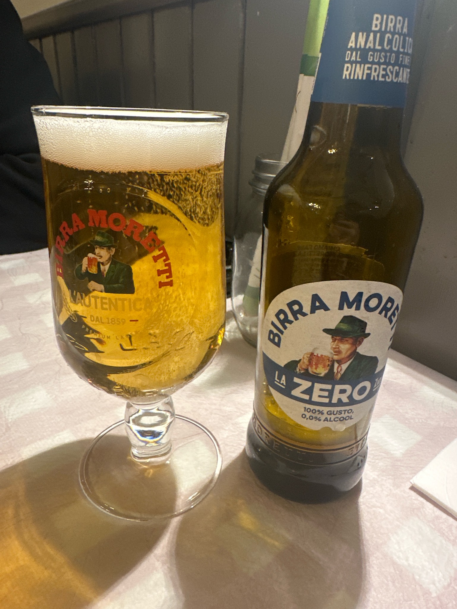 Birra Moretti Zero, Italy