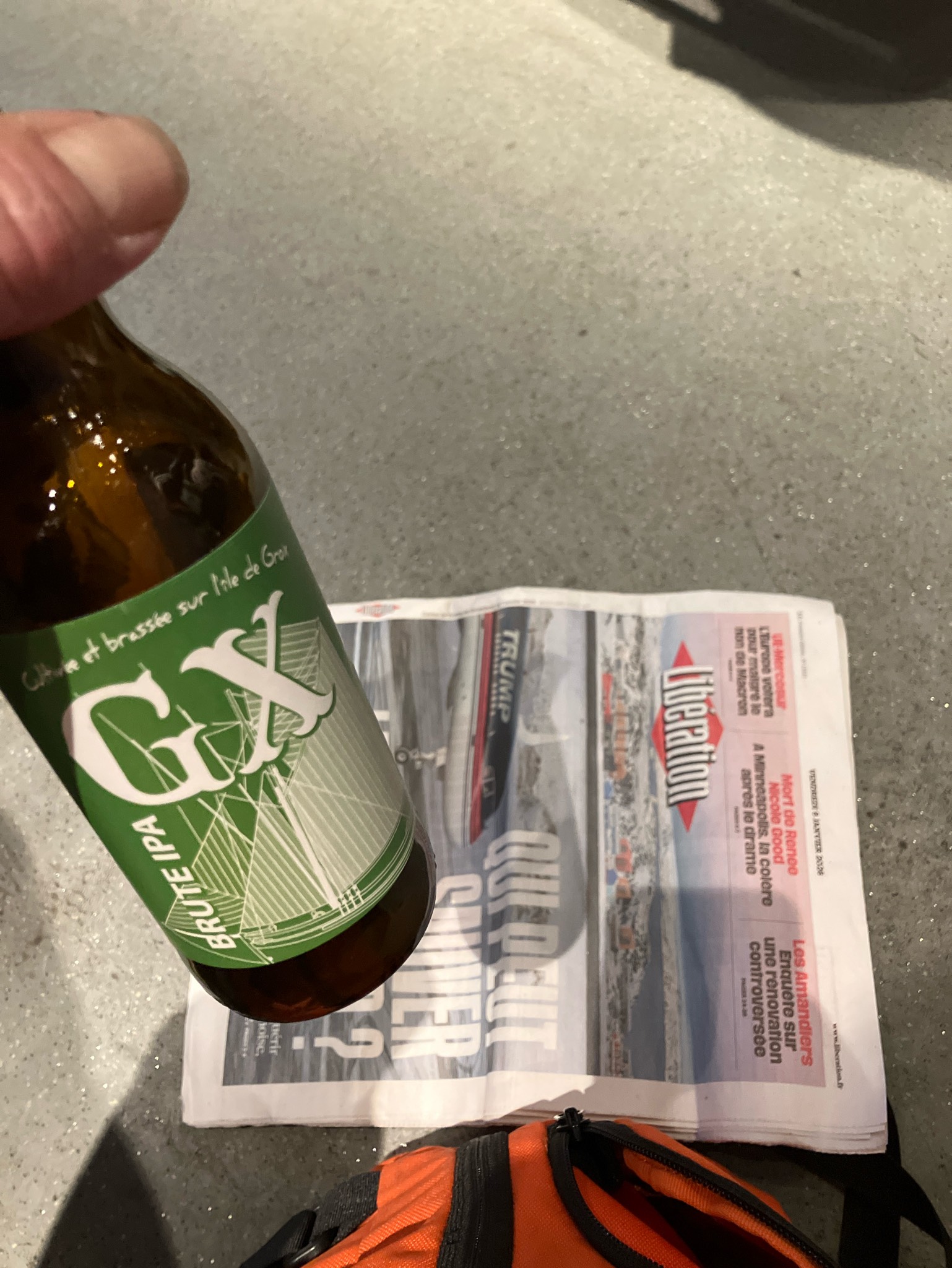 GX Brute IPA, La Bière De Groix (GX)