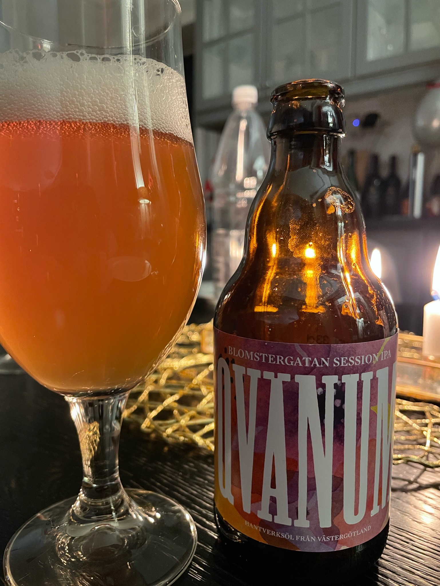 Blomstergatan Session IPA, Qvänum Mat & Malt