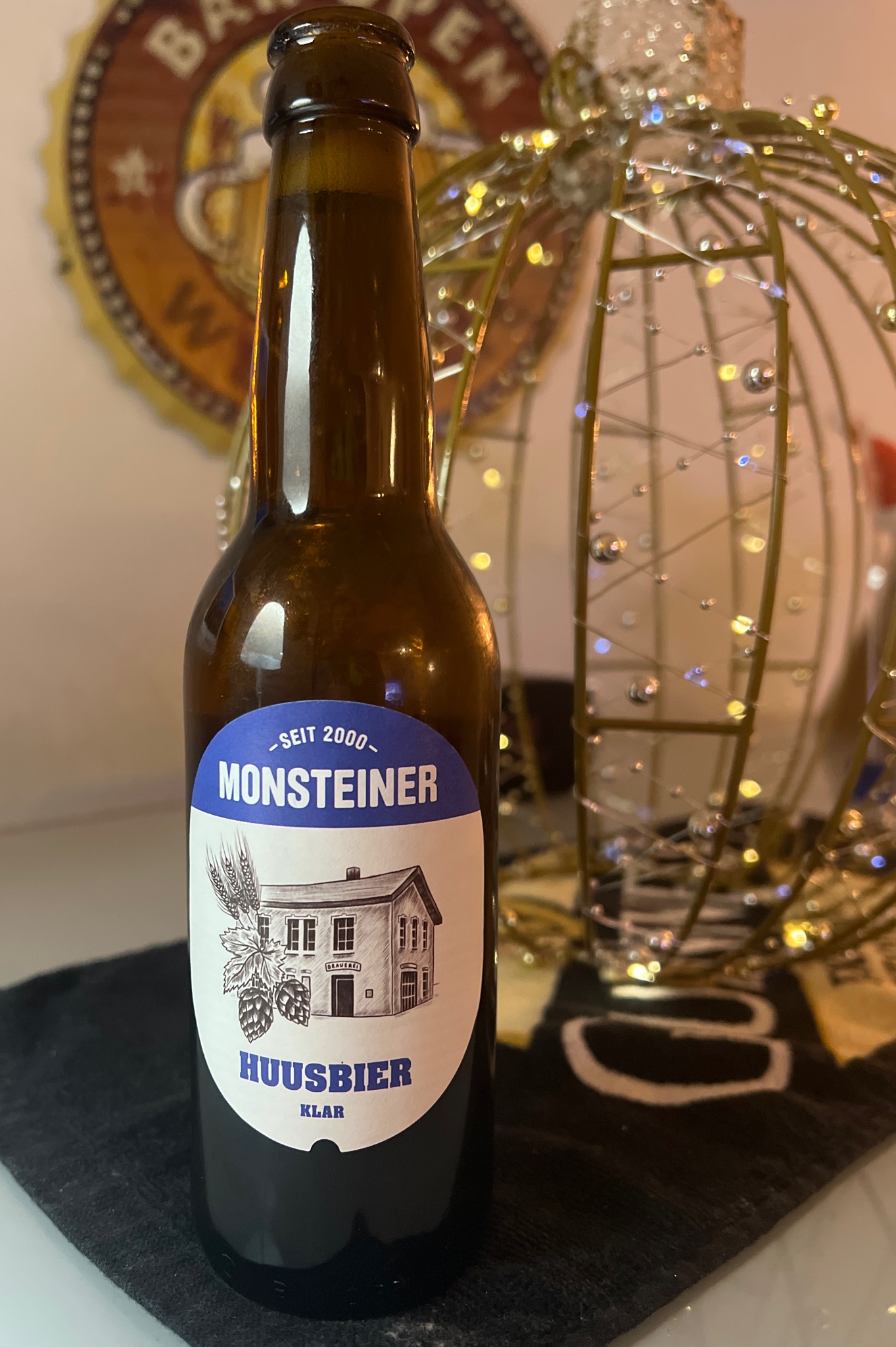 Monstein Huusbier klar, Brauerei Biervision Monstein Ag