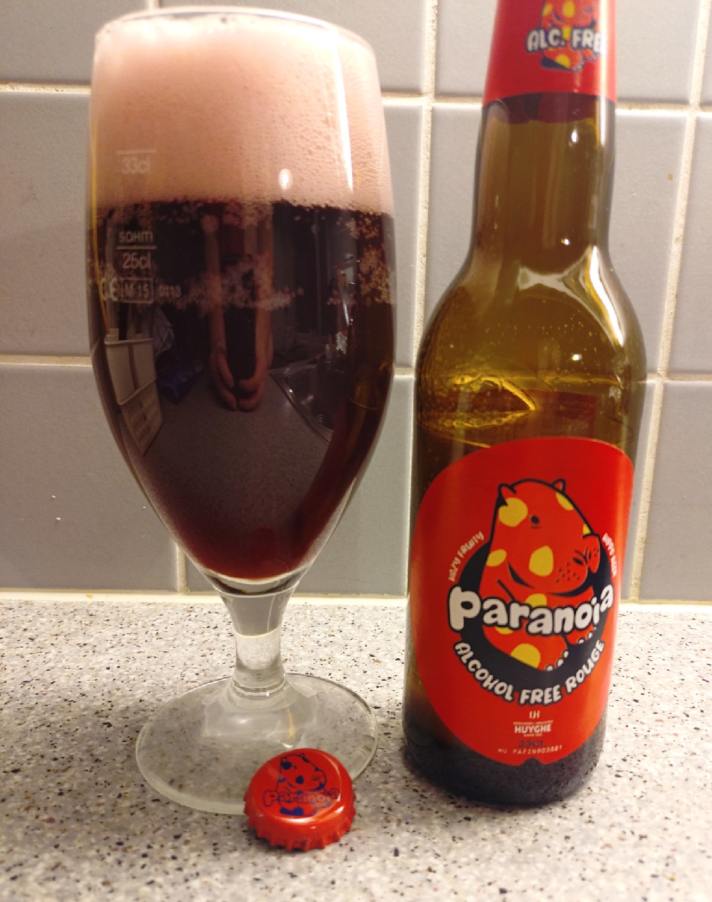 Paranoia Alcohol Free Rouge, Belgium