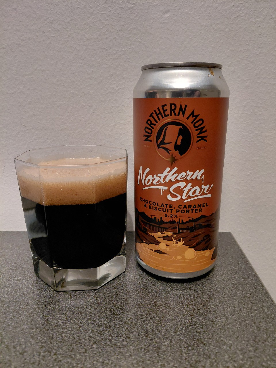 Northern Star: Chocolate, Caramel & Biscuit Porter, Northern Monk Brew Co.