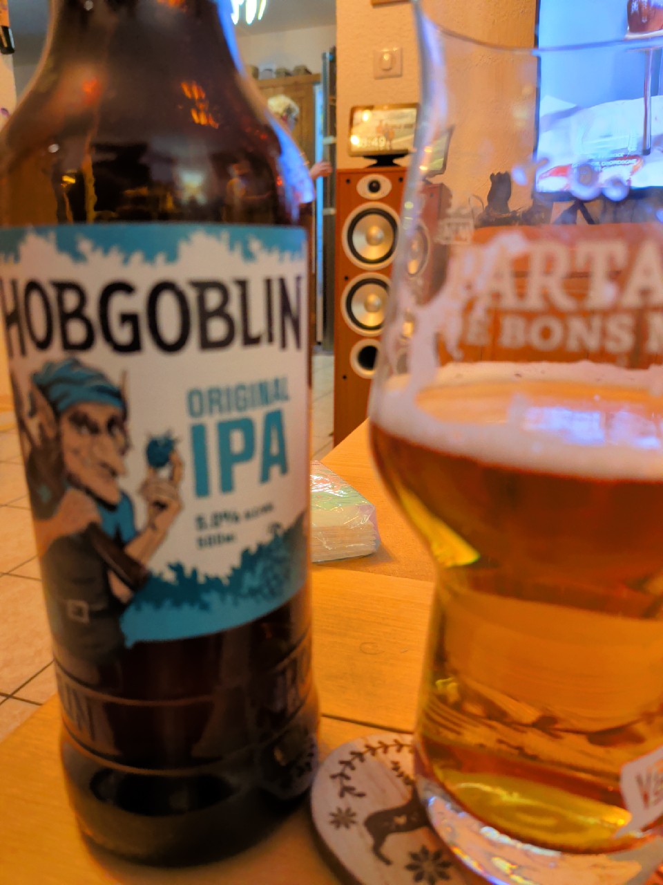 Hobgoblin IPA, Wychwood Brewery (Marston's Brewery)
