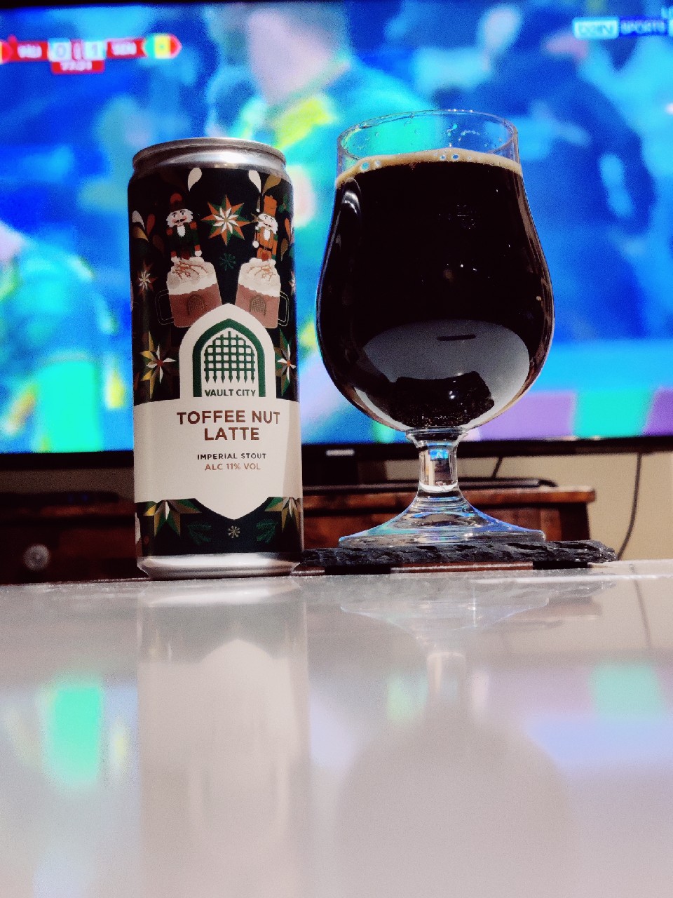 Toffee Nut Latte, Vault City Brewing