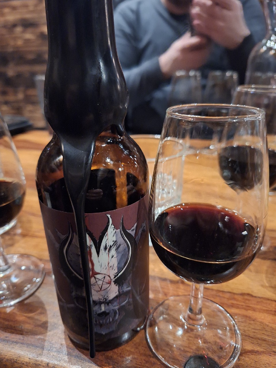 a deal with the devil - penta oaked (batch 3 -2025), Anchorage Brewing Company