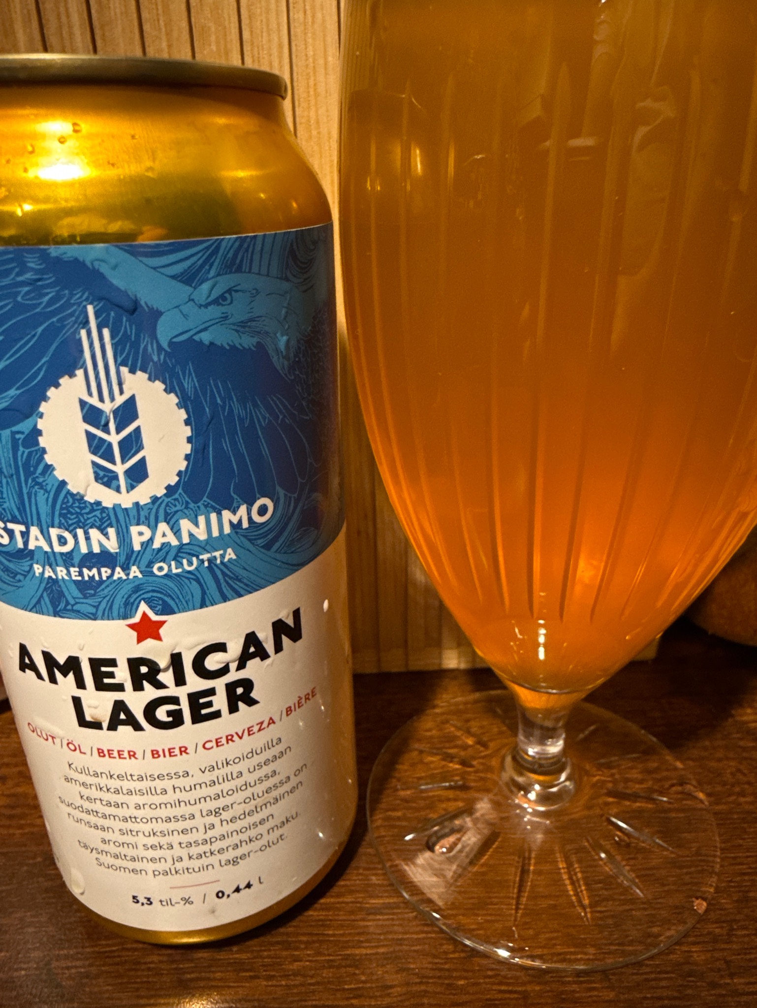 American Lager 4.5%, Stadin Panimo