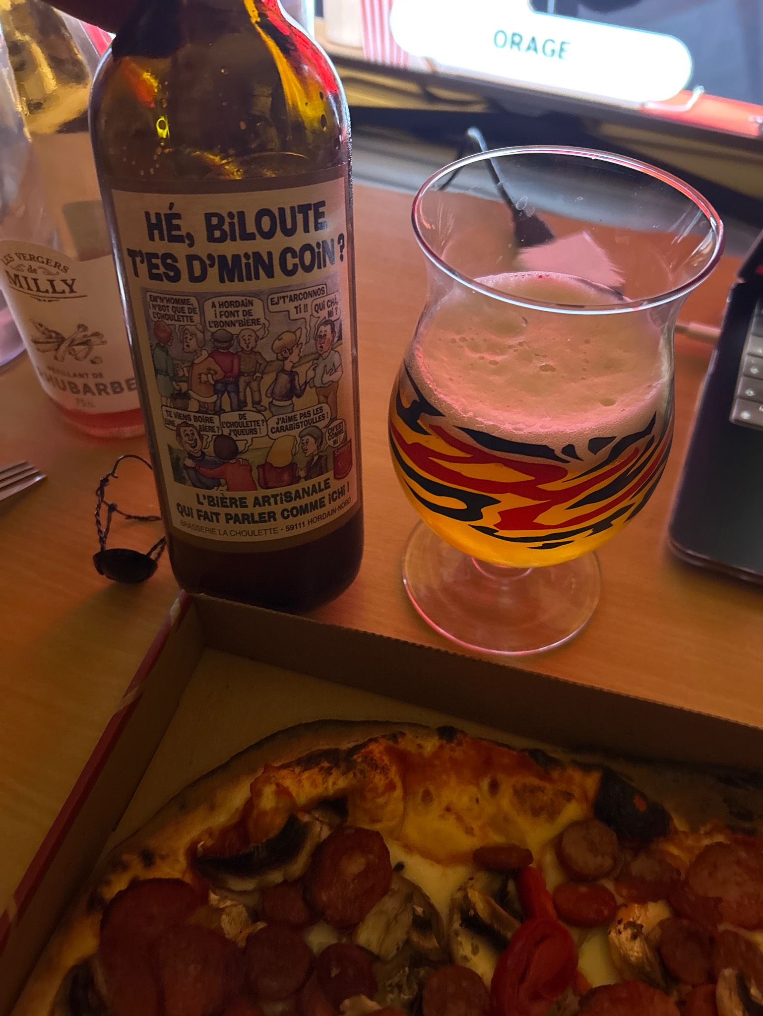 Hé, Biloute ! T'Es D'Min Coin ? Blonde, Brasserie La Choulette