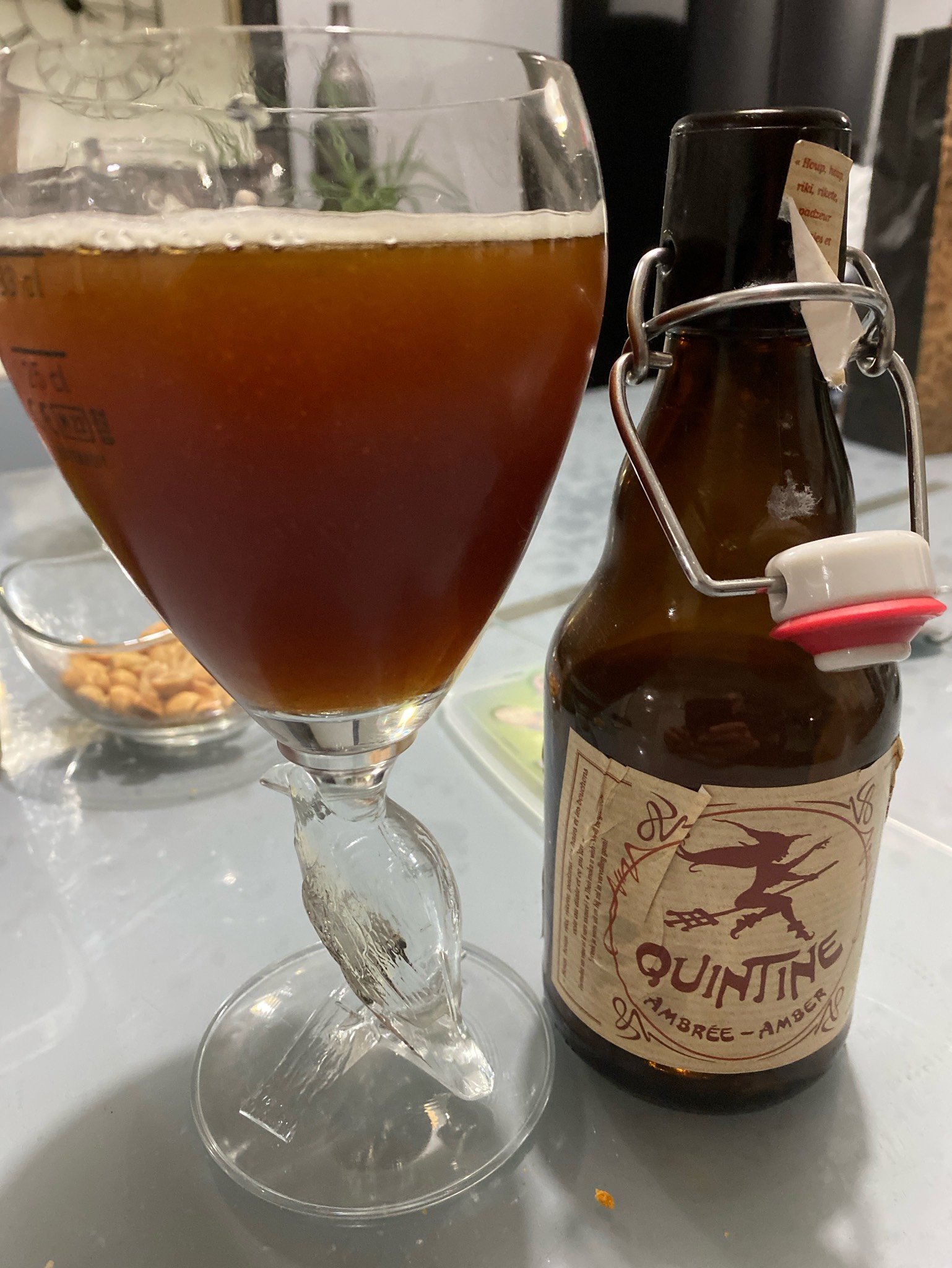 Quintine Ambrée, Brasserie Des Légendes