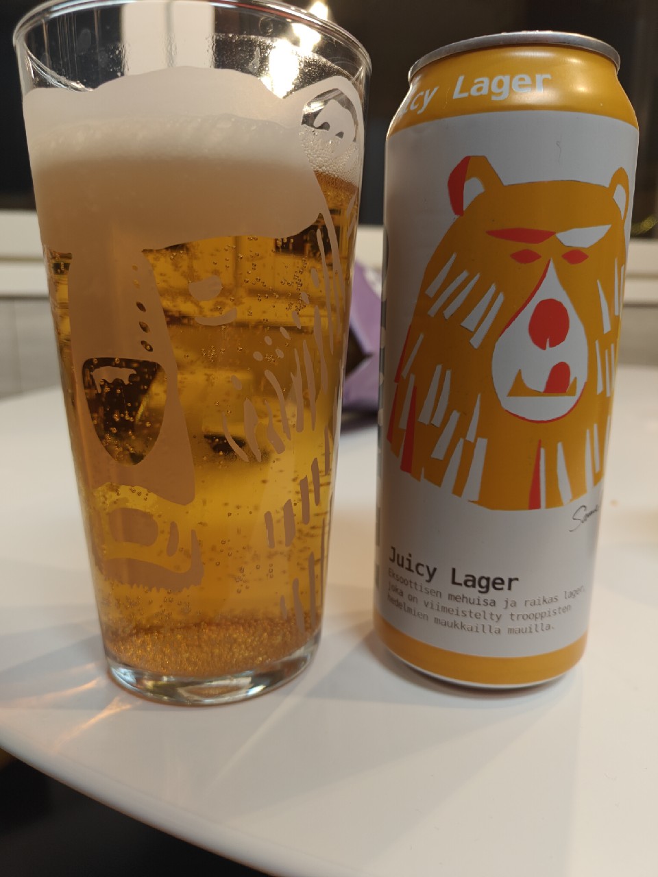 Karhu Juicy Lager, Finland