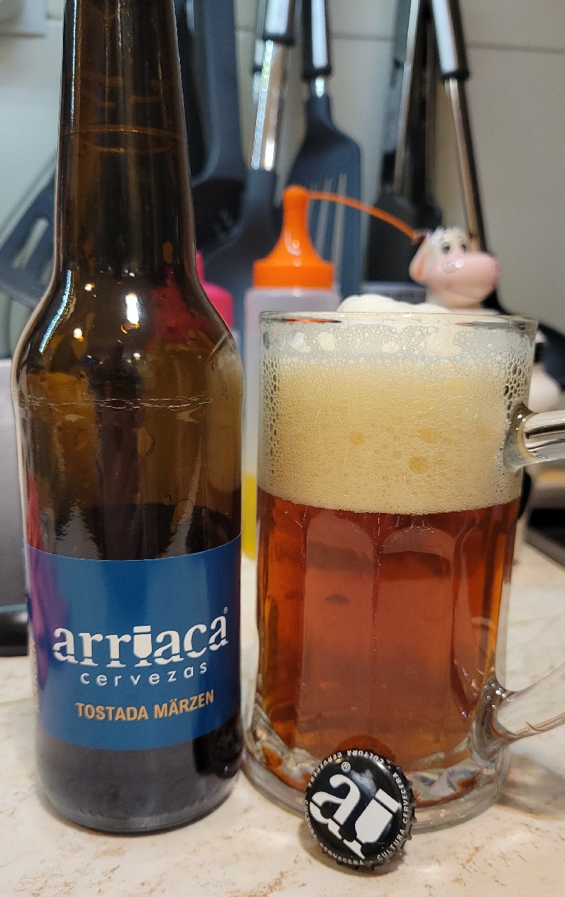 Arriaca Tostada, Cervezas Arriaca