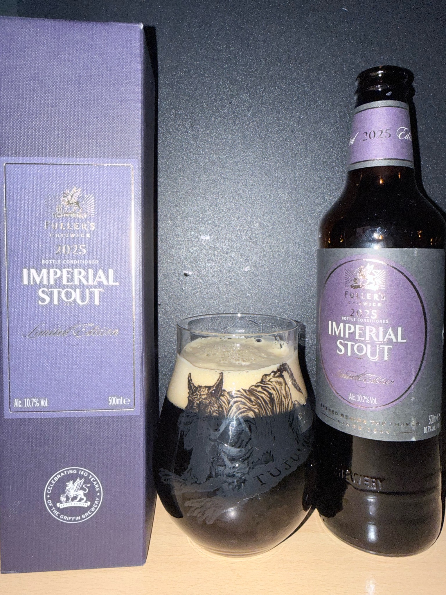 Fuller's Imperial Stout 2025, Fuller's Griffin Brewery (Asahi Breweries)