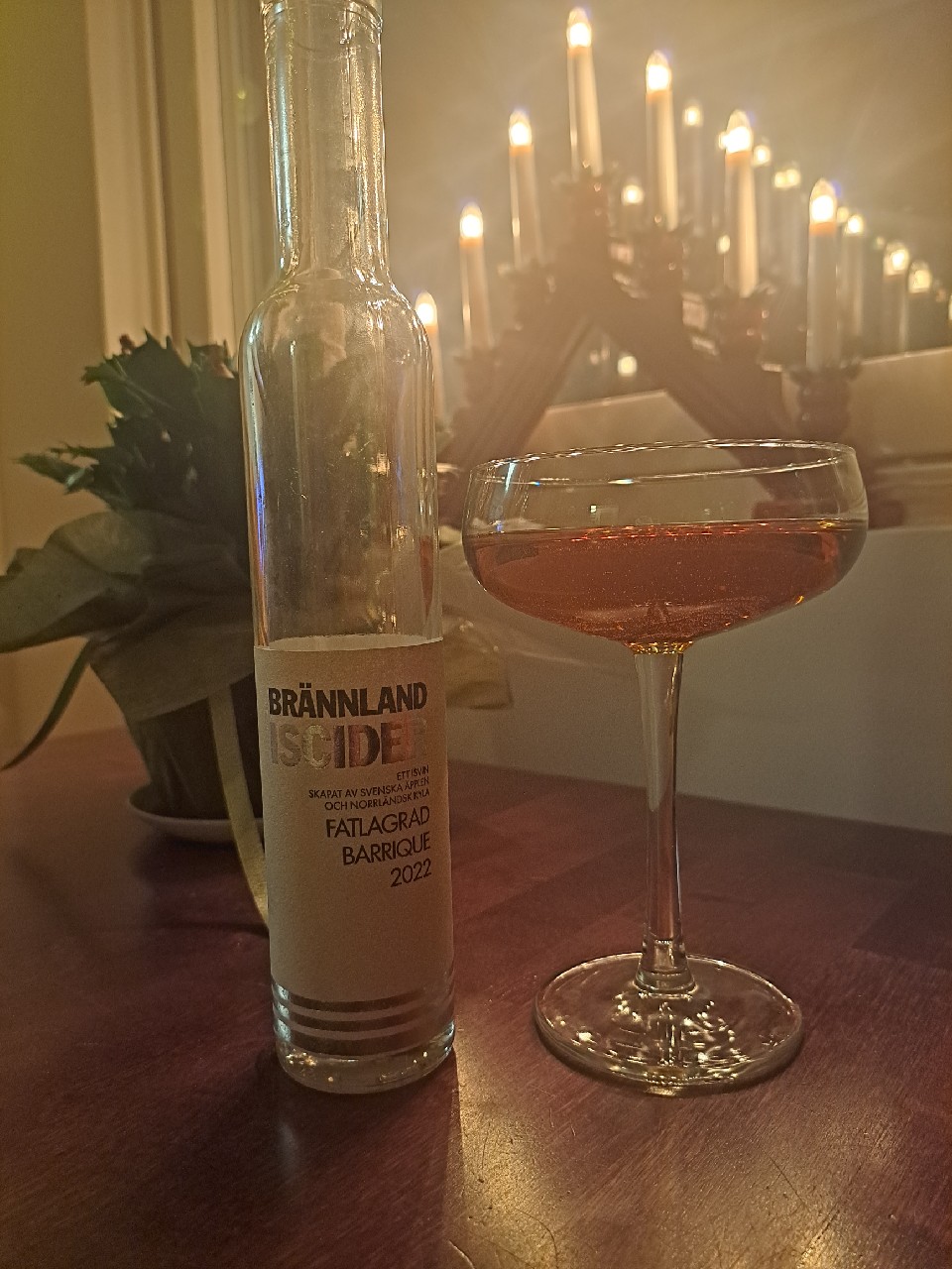 Brännland Iscider Fatlagrad Barrique 2022, Brännland Cider