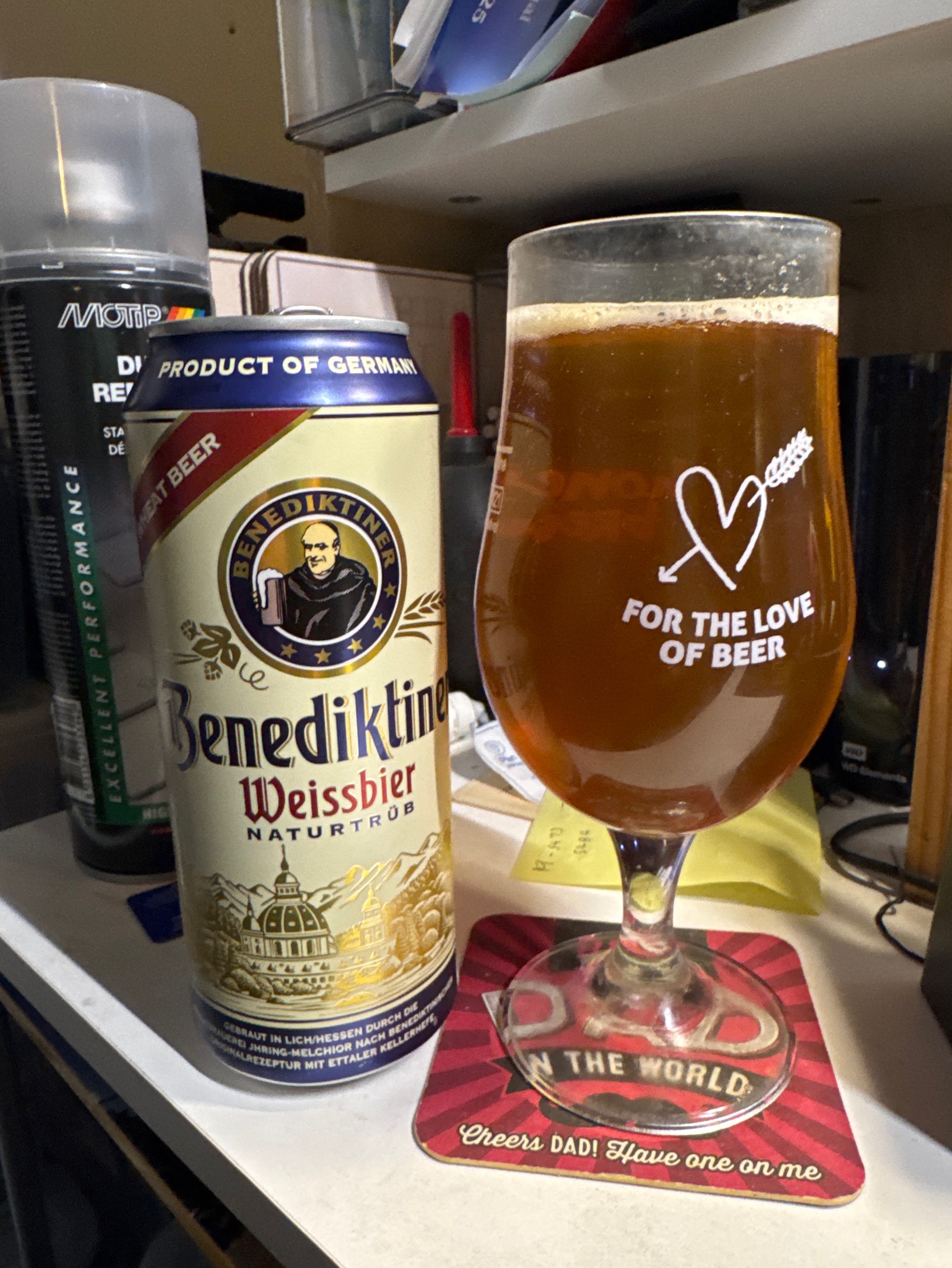 Benediktiner Weißbier Naturtrüb, Germany