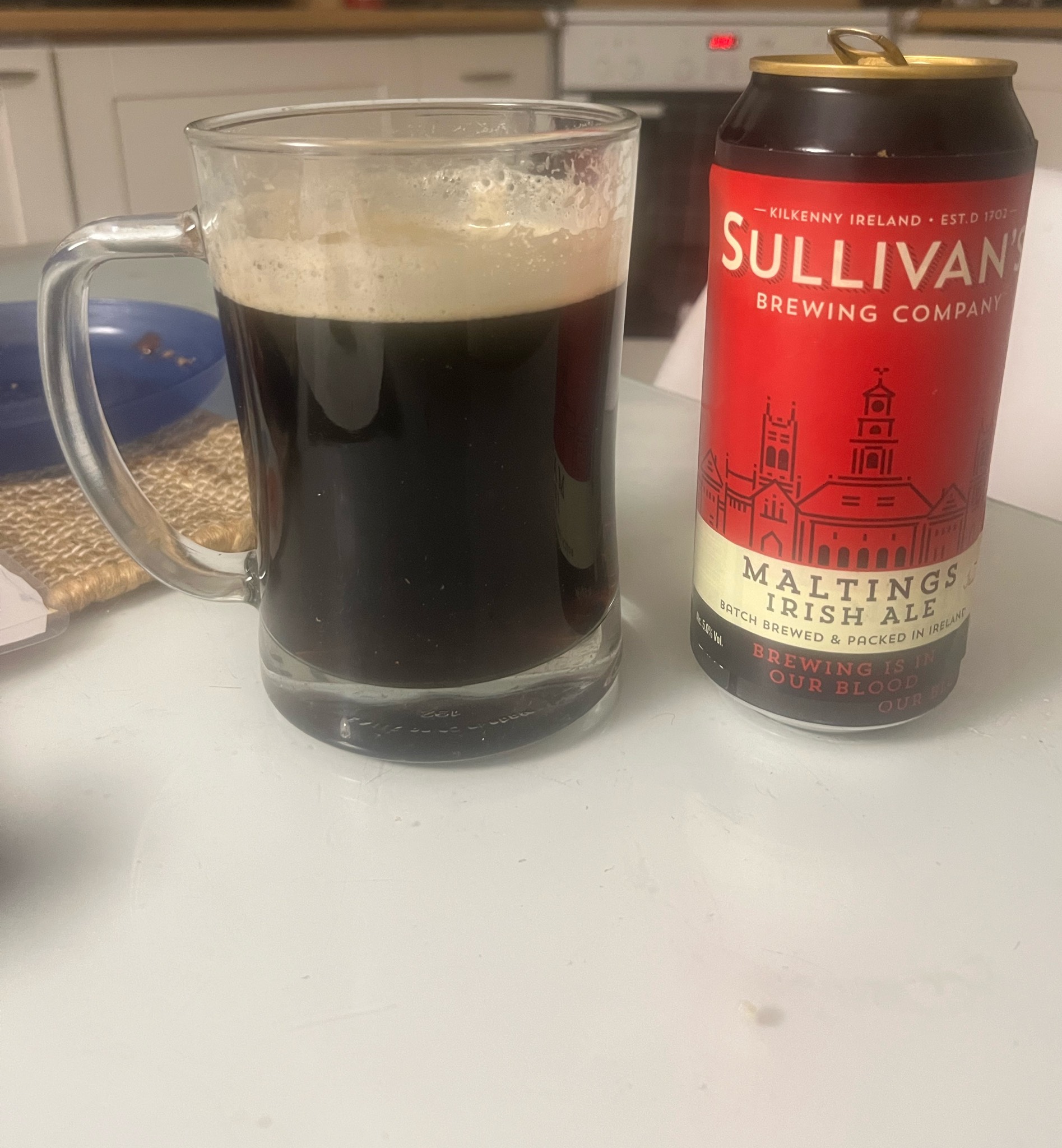 Maltings Irish Ale, Sullivan's Brewing Company