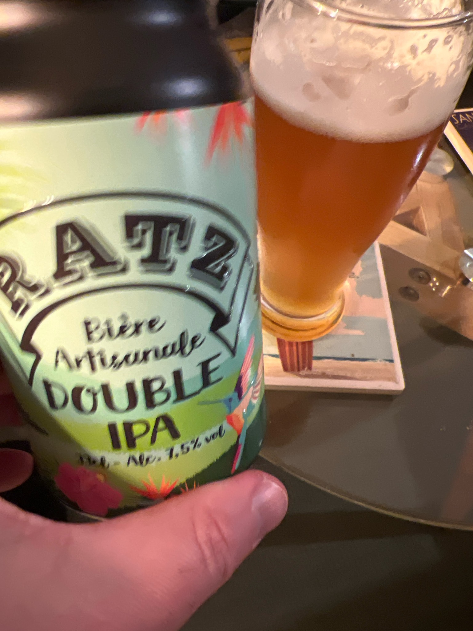 Ratz double ipa, Brasserie Artisanale Ratz