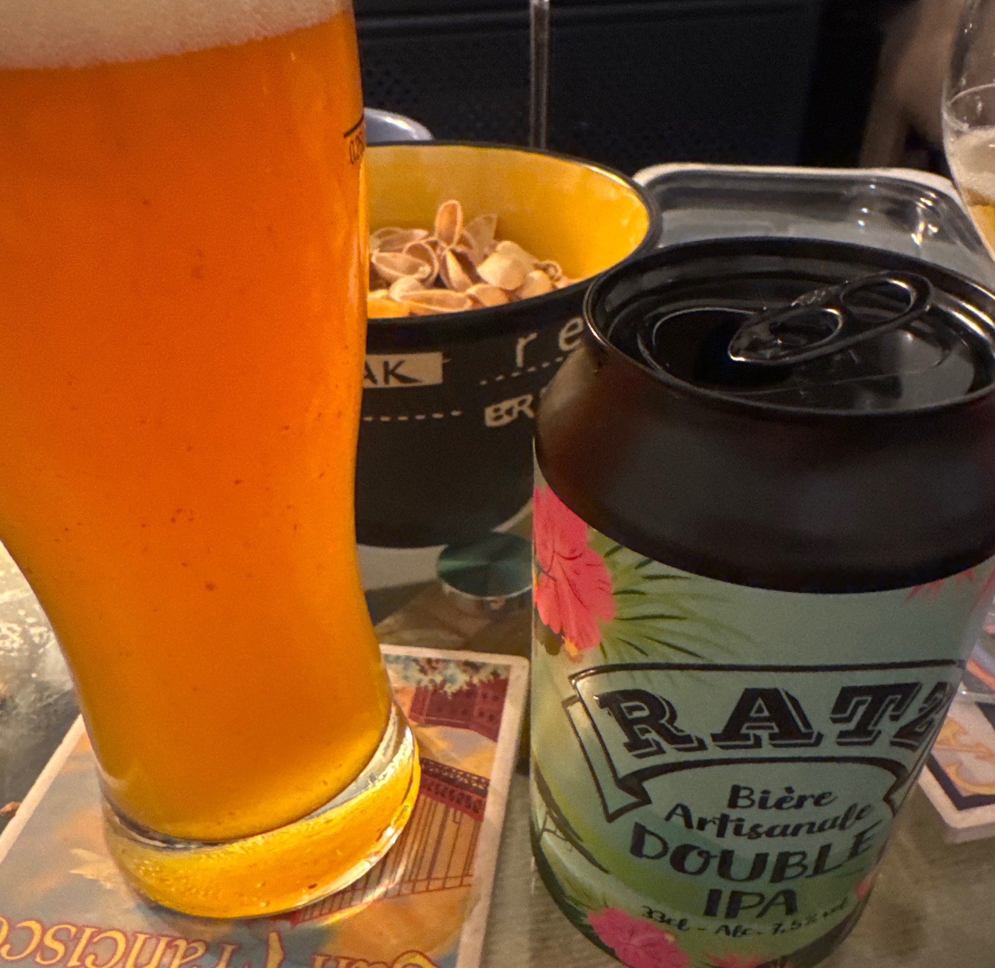 Ratz double ipa, Brasserie Artisanale Ratz