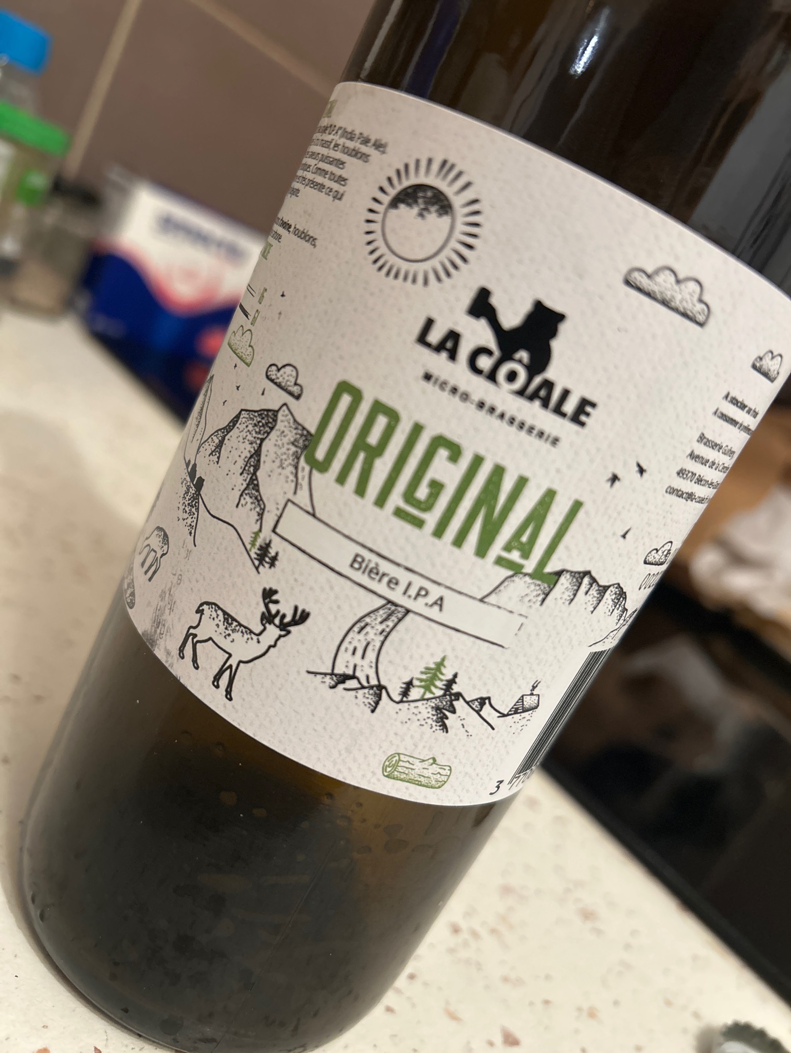 Original I.P.A, Brasserie Guihery (La Côale & Griffe)